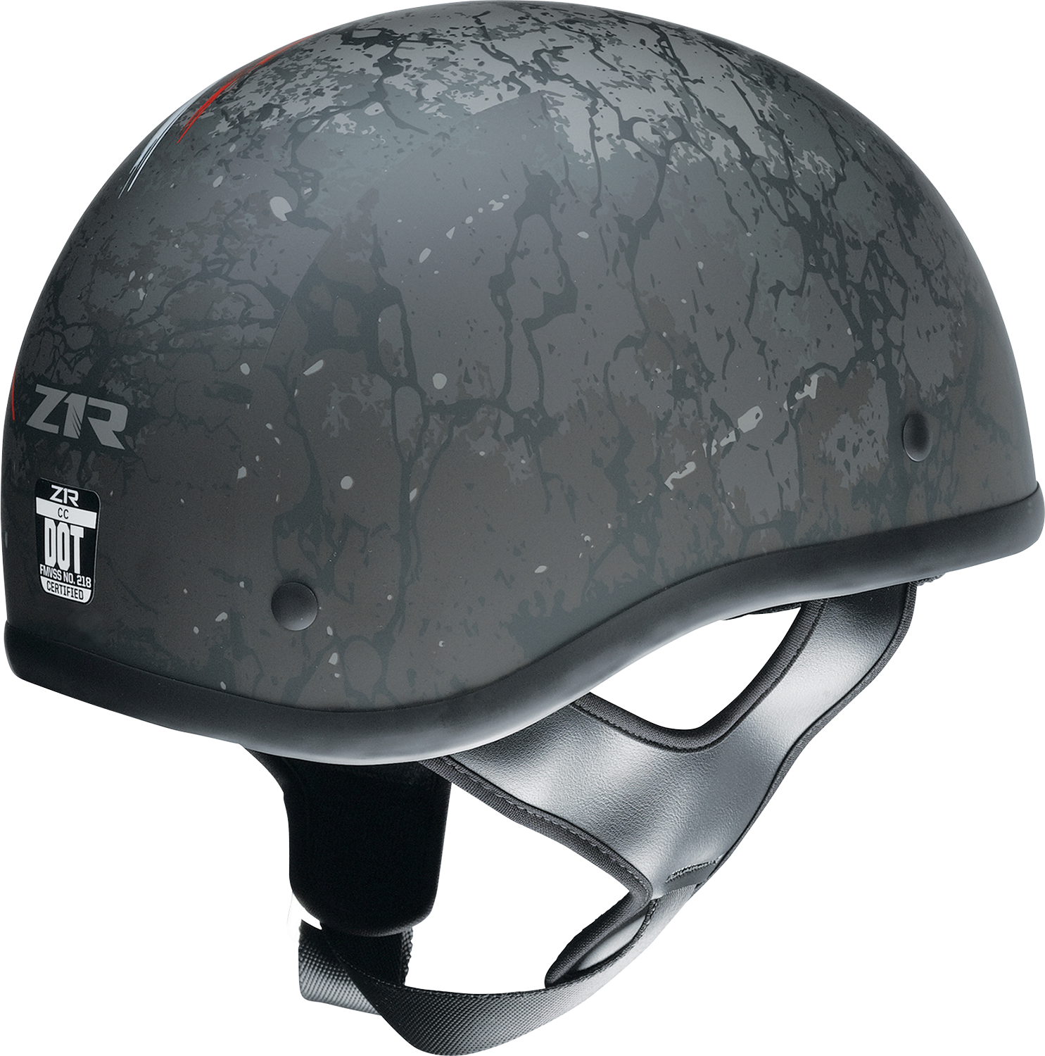 Z1R, Z1R CC Beanie Helmet Justice Small by Z1R - Black, Red, White & Blue