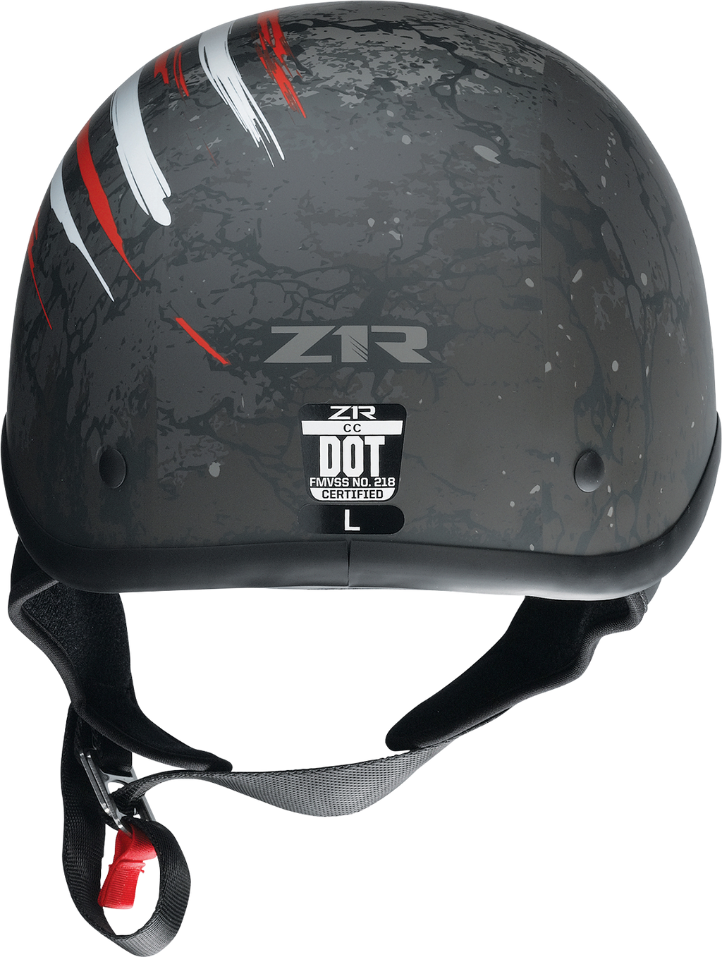 Z1R, Z1R CC Beanie Helmet Justice Small by Z1R - Black, Red, White & Blue