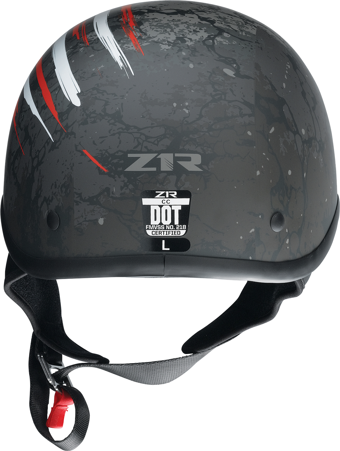 Z1R, Z1R CC Beanie Helmet Justice Small by Z1R - Black, Red, White & Blue
