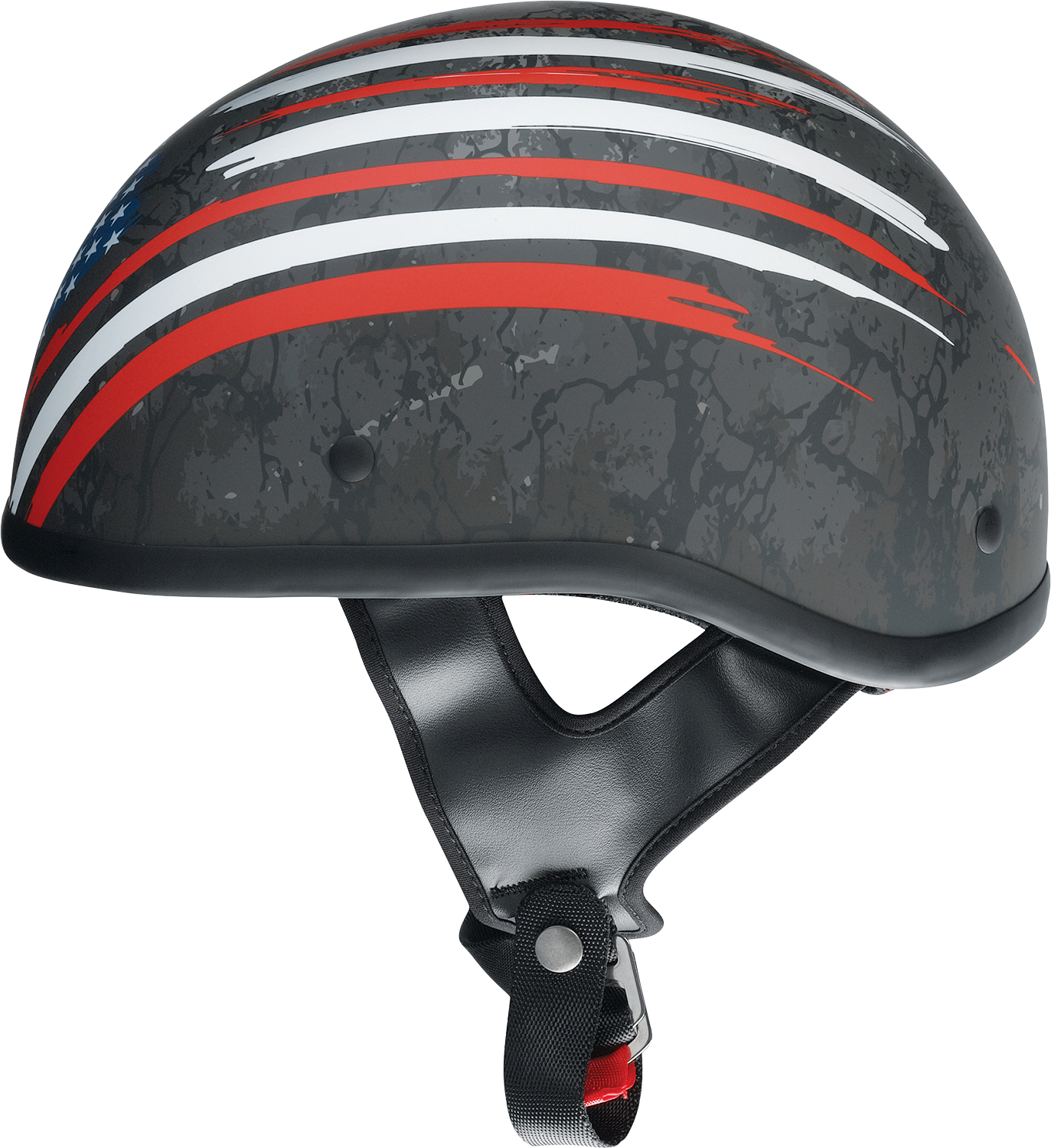 Z1R, Z1R CC Beanie Helmet Justice Series - Black/Red/White/Blue, XL (Part# 0103-1407)