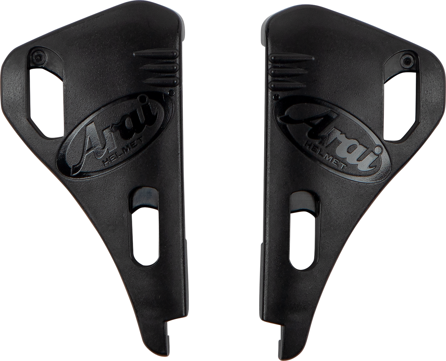 ARAI HELMETS, ARAI Helmets VAS-V Pivot Cover Plates for Pro Shade System – Black (Part Number 11-1138)
