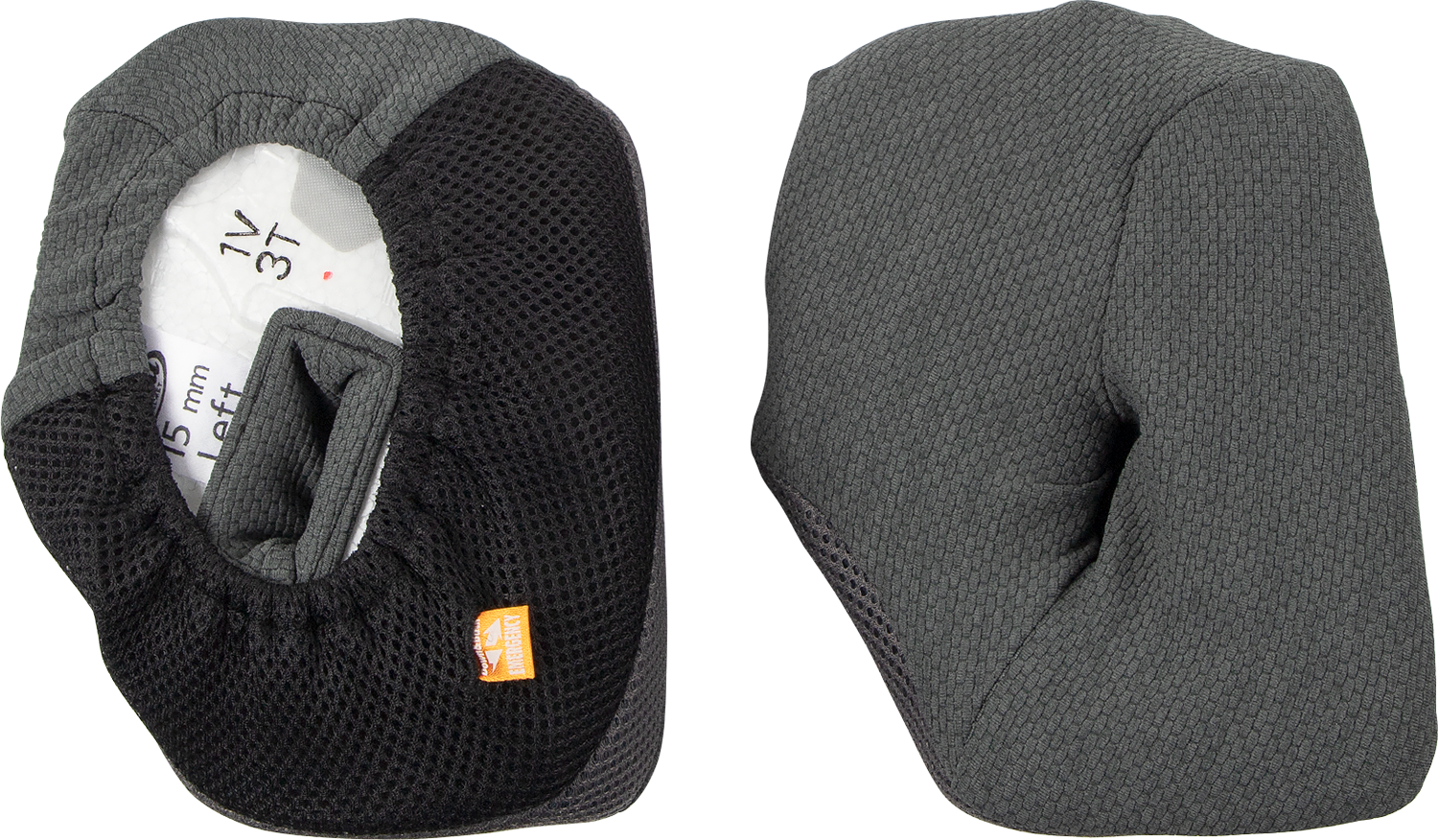 ARAI HELMETS, ARAI Helmets VX-Pro4 Cheek Pads - Gray 15 mm - Part Number 05-5416