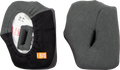 ARAI HELMETS, ARAI Helmets VX-Pro4 Cheek Pads - Gray 25 mm (Part Number 05-5418)