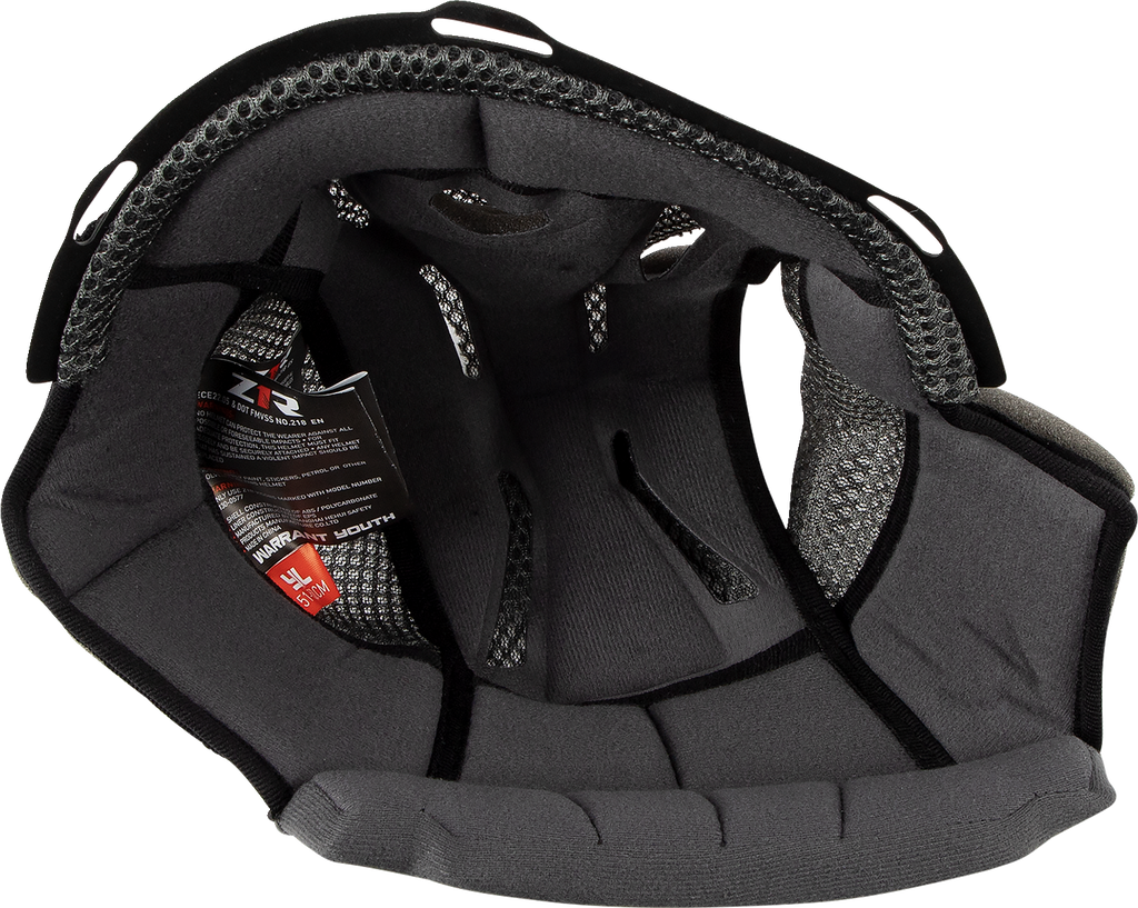 Z1R, Z1R Youth Warrant Helmet Replacement Liner - Large - 10 mm (Part #0134-2966)