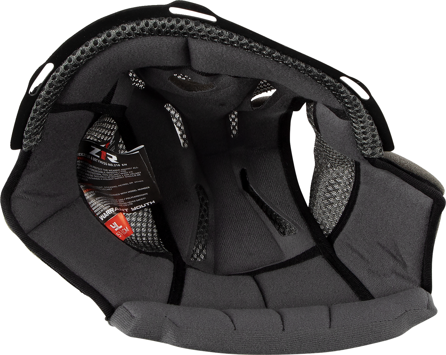 Z1R, Z1R Youth Warrant Helmet Replacement Liner - Large - 10 mm (Part #0134-2966)
