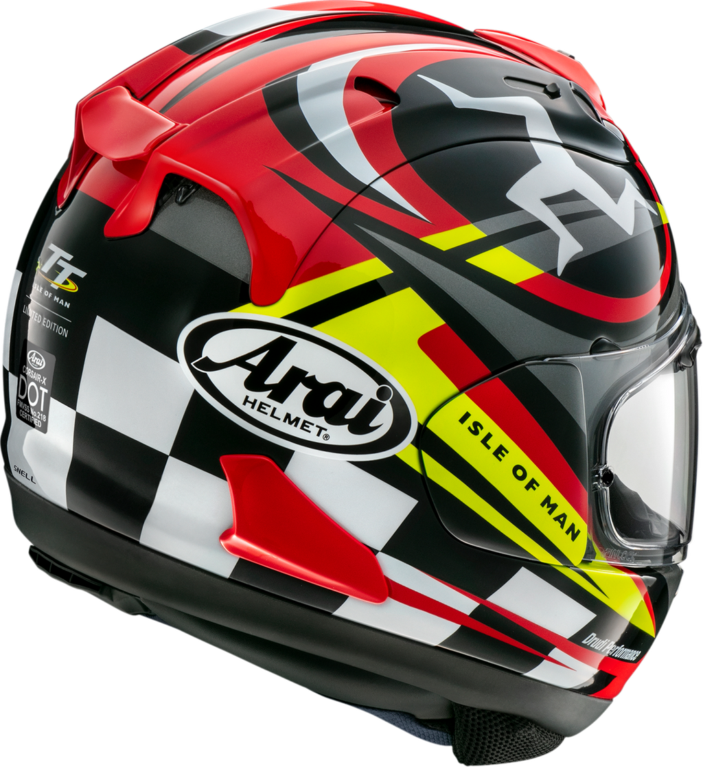 ARAI HELMETS, ARAI HELMETS Corsair-X Isle of Man TT 2023 Helmet - Small, Part Number 0101-16209