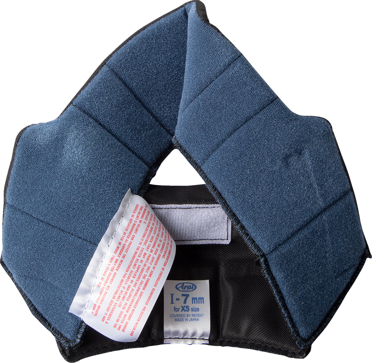 ARAI HELMETS, ARAI Helmets Regent-X Interior Pad - EP I - 7 mm by ARAI HELMETS Part 075843