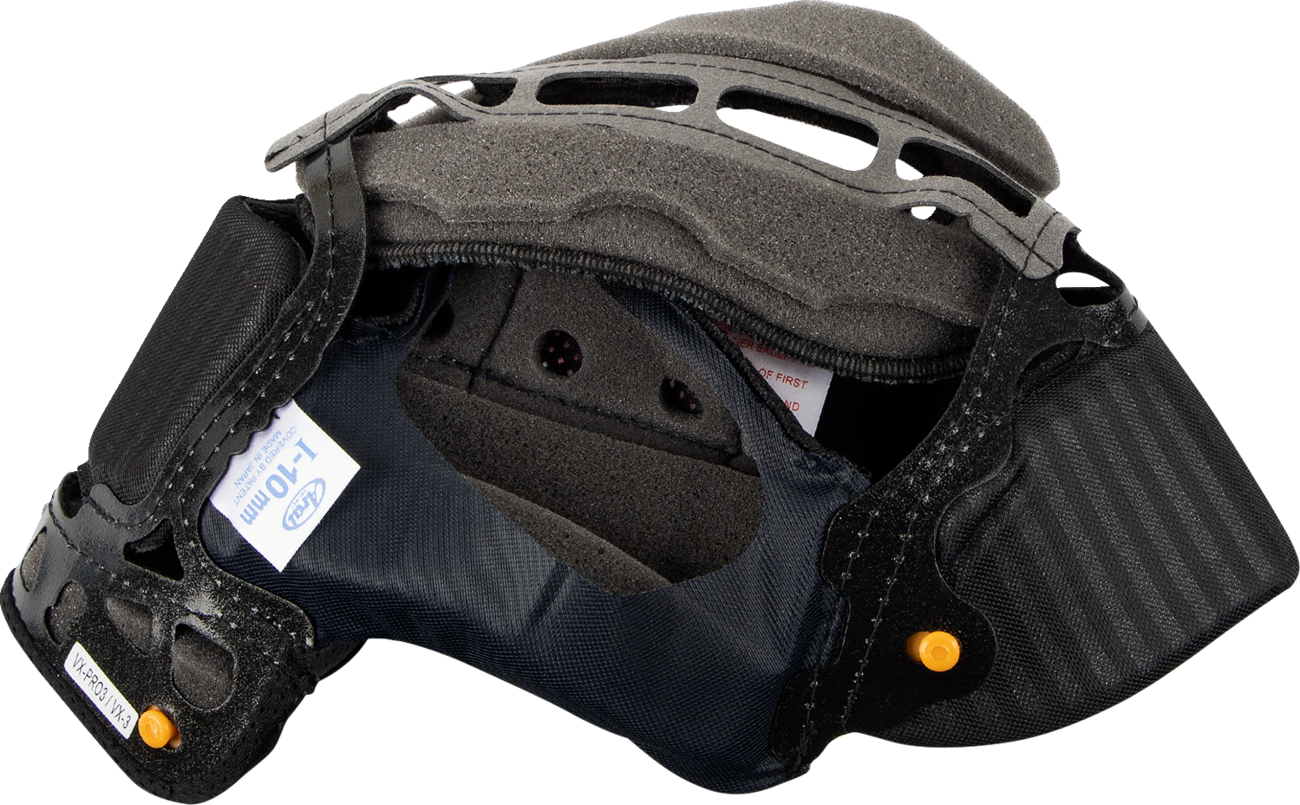 ARAI HELMETS, ARAI Helmets XD-4/VX-Pro3/VX-Pro4 Interior Pad - 7 mm Replacement Liner Part 07-5570