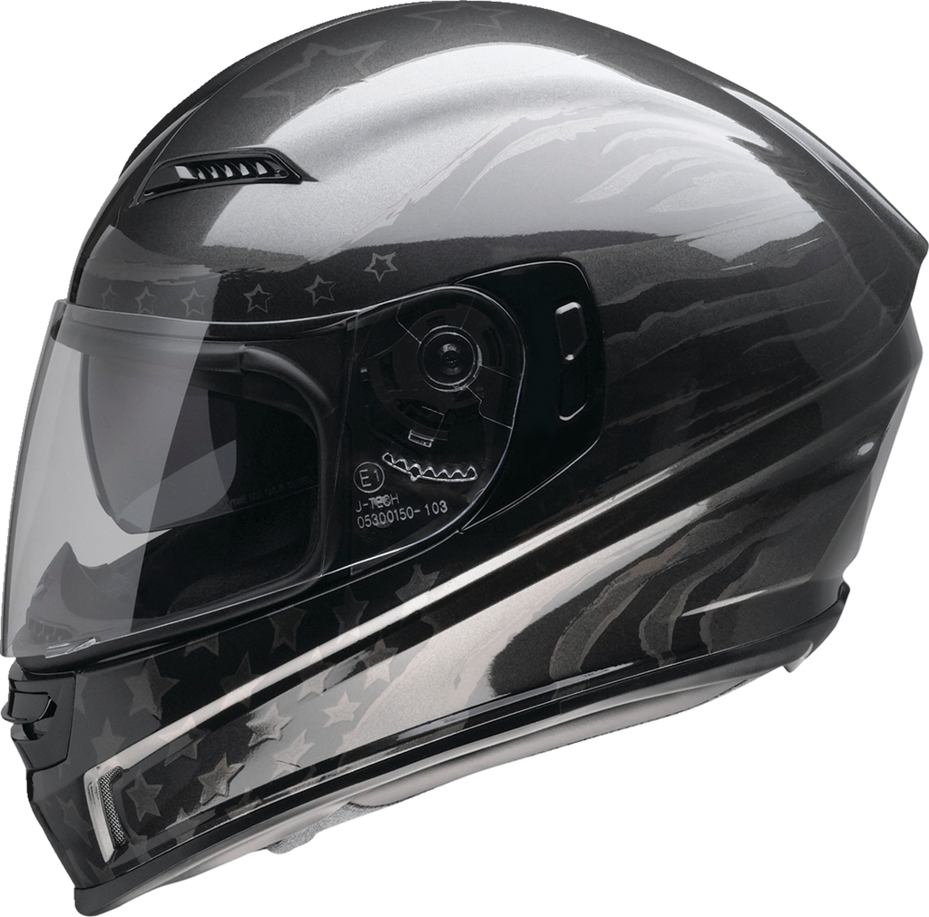 Z1R, Z1R Jackal Patriot Stealth Motorcycle Helmet 3XL by Z1R - Part 0101-15432