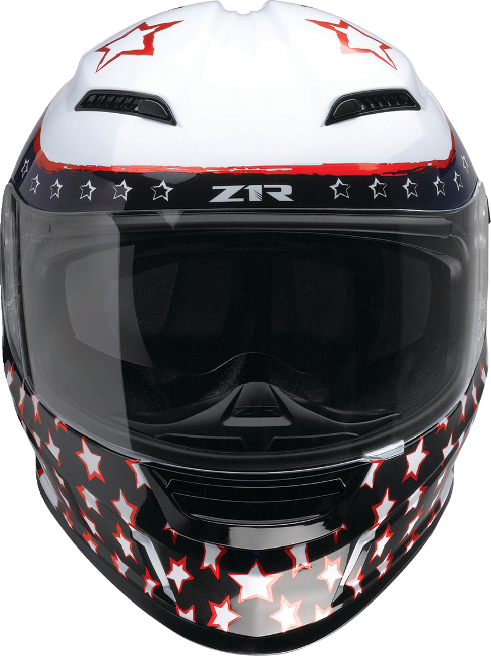 Z1R, Z1R Jackal Patriot Helmet - Red/White/Blue, Large - Model 0101-15415
