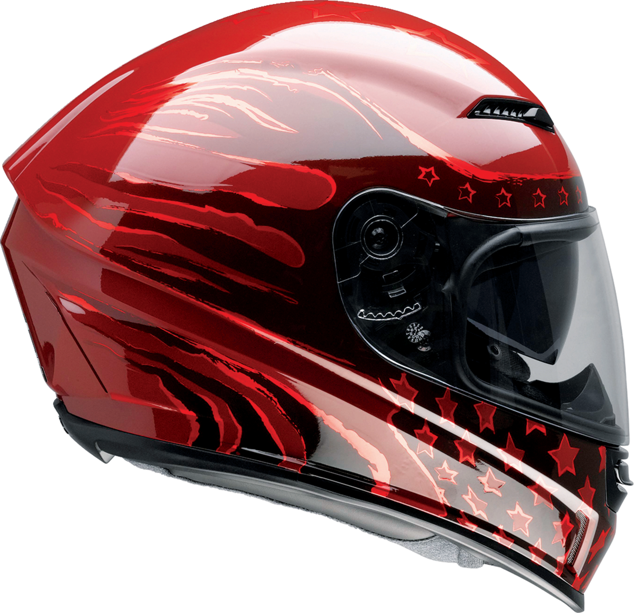 Z1R, Z1R Jackal Helmet Patriot Red XS by Z1R, Part Number 0101-15419