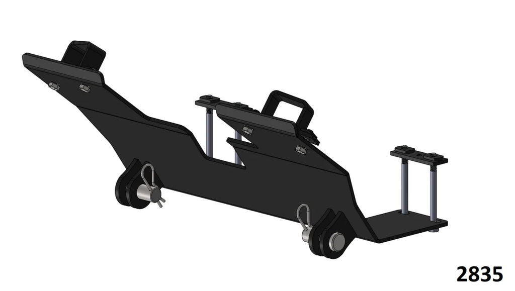 Eagle Snow Plow 72″ UTV Steel Front-Mount Complete Plow System for 450-700 Yamaha (Rhino) (2004-2013)