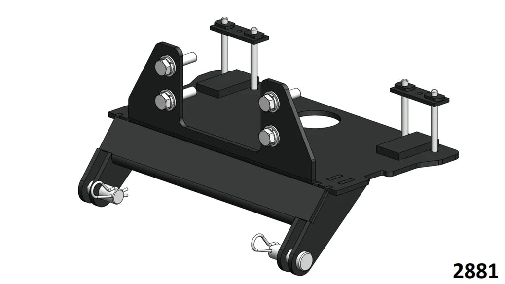 Eagle Snow Plow 72″ UTV Steel Front-Mount Complete Plow System for 2400-2440 Kioti (K9) (2018-2019)