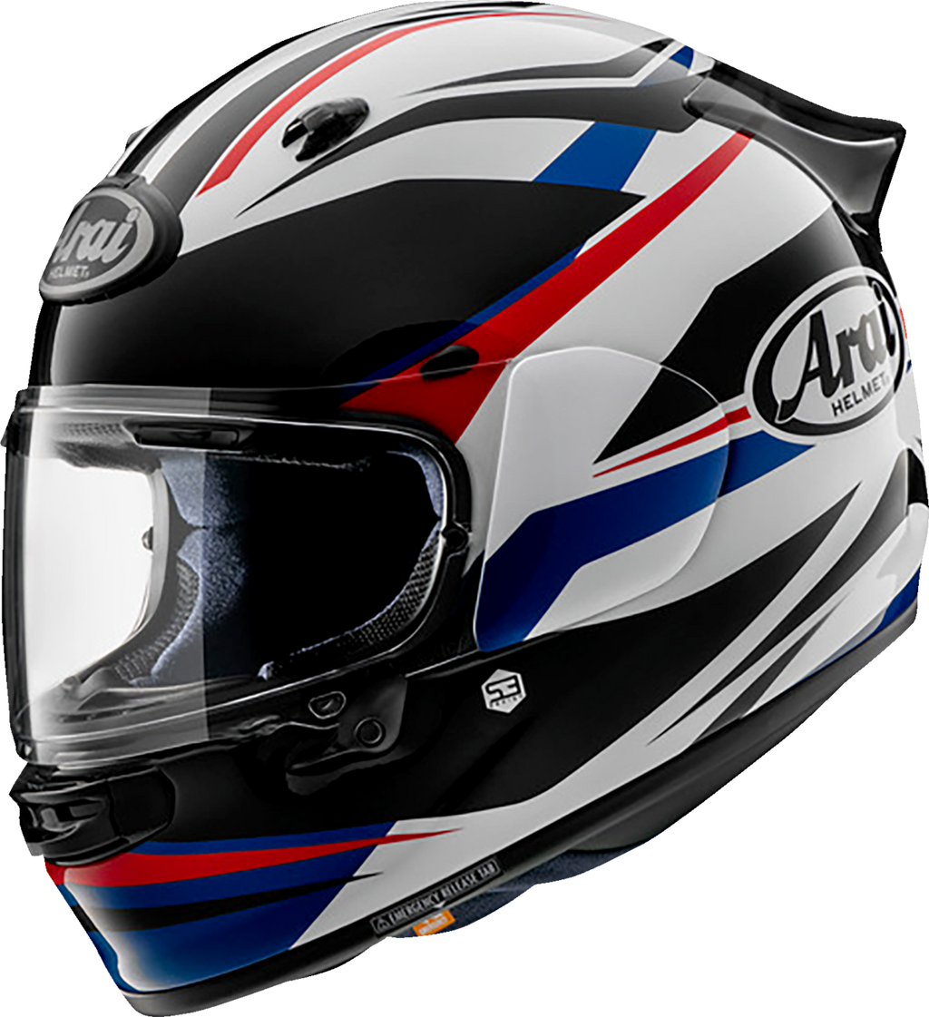 ARAI HELMETS, ARAI Helmets Quantum-X Ray 2XL Helmet with VAS-Max Vision Shield and Advanced Ventilation