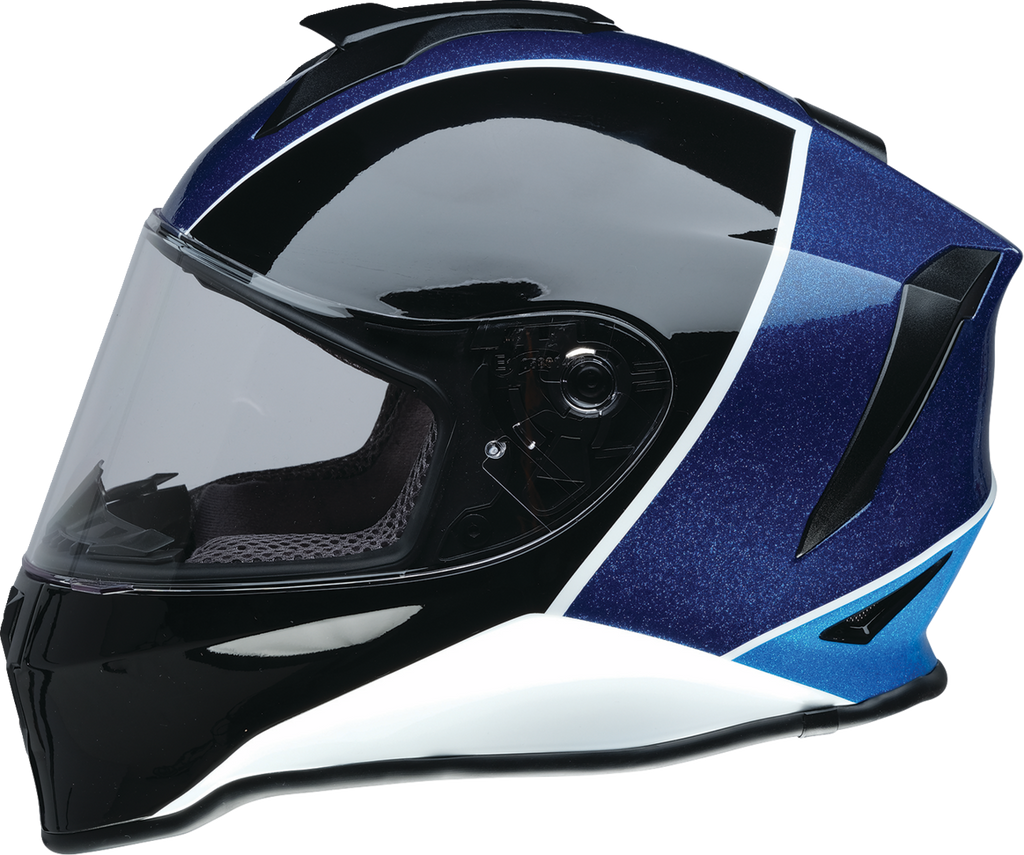 Z1R, Z1R Youth Warrant 2.0 Snow Helmet - Fresh Pow Purple/Blue Large (Part #0122-0140)