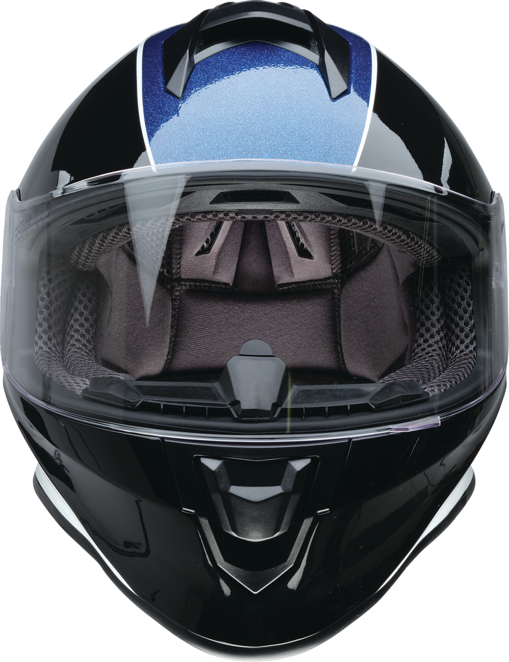 Z1R, Z1R Youth Warrant 2.0 Snow Helmet - Fresh Pow Purple/Blue Large (Part #0122-0140)