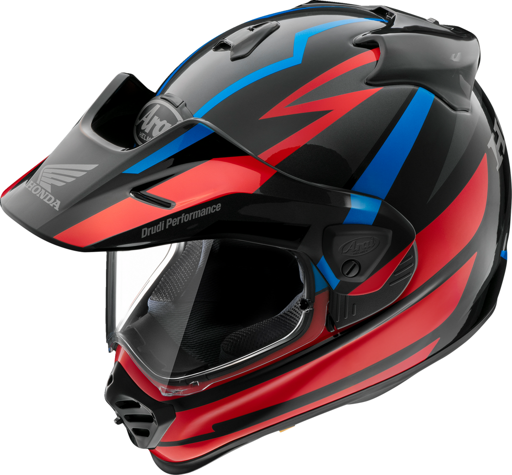 ARAI HELMETS, ARAI Helmets XD-5 Helmet for Honda Africa Twin - Red, Size XS (Part Number 0140-0380)