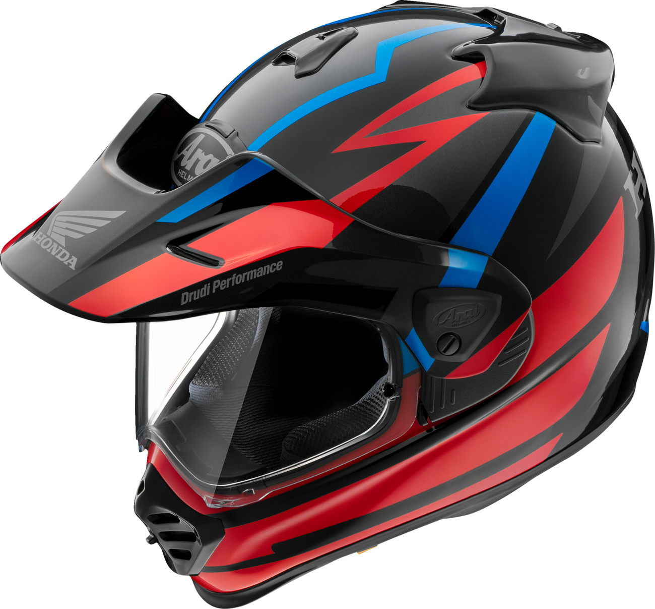 ARAI HELMETS, ARAI HELMETS XD-5 Helmet for Honda Africa Twin, Small - Red (Part #0140-0381)