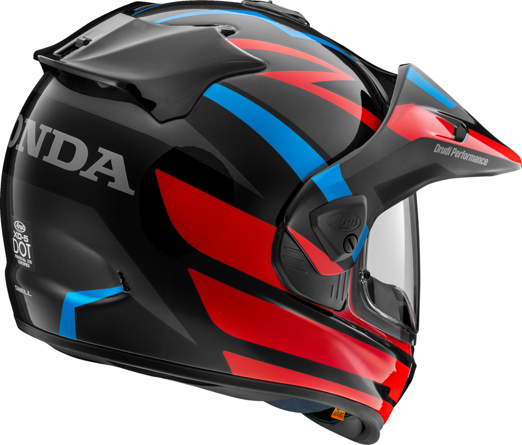 ARAI HELMETS, ARAI Helmets XD-5 Helmet for Honda Africa Twin - Red, Size XS (Part Number 0140-0380)