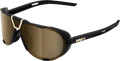 100% Westcraft Sunglasses - Soft Tact Black - Soft Gold Mirror 61046-258-01
