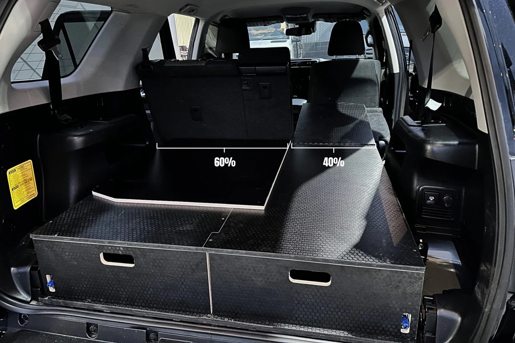 4Runner Dual Drawer Storage PreCut Kit - 2 Options