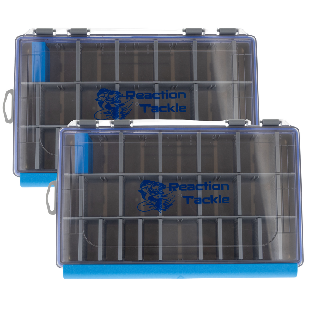 Reaction Tackle Ultra Elite Tackle Tray- Water Resistant with Single Clip Design - New