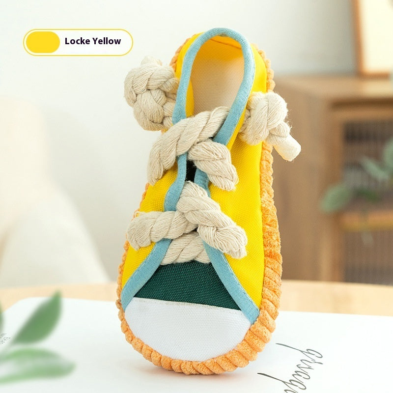 Bite Shoes Sound Pet Toy Self-Hi Relieving Stuffy