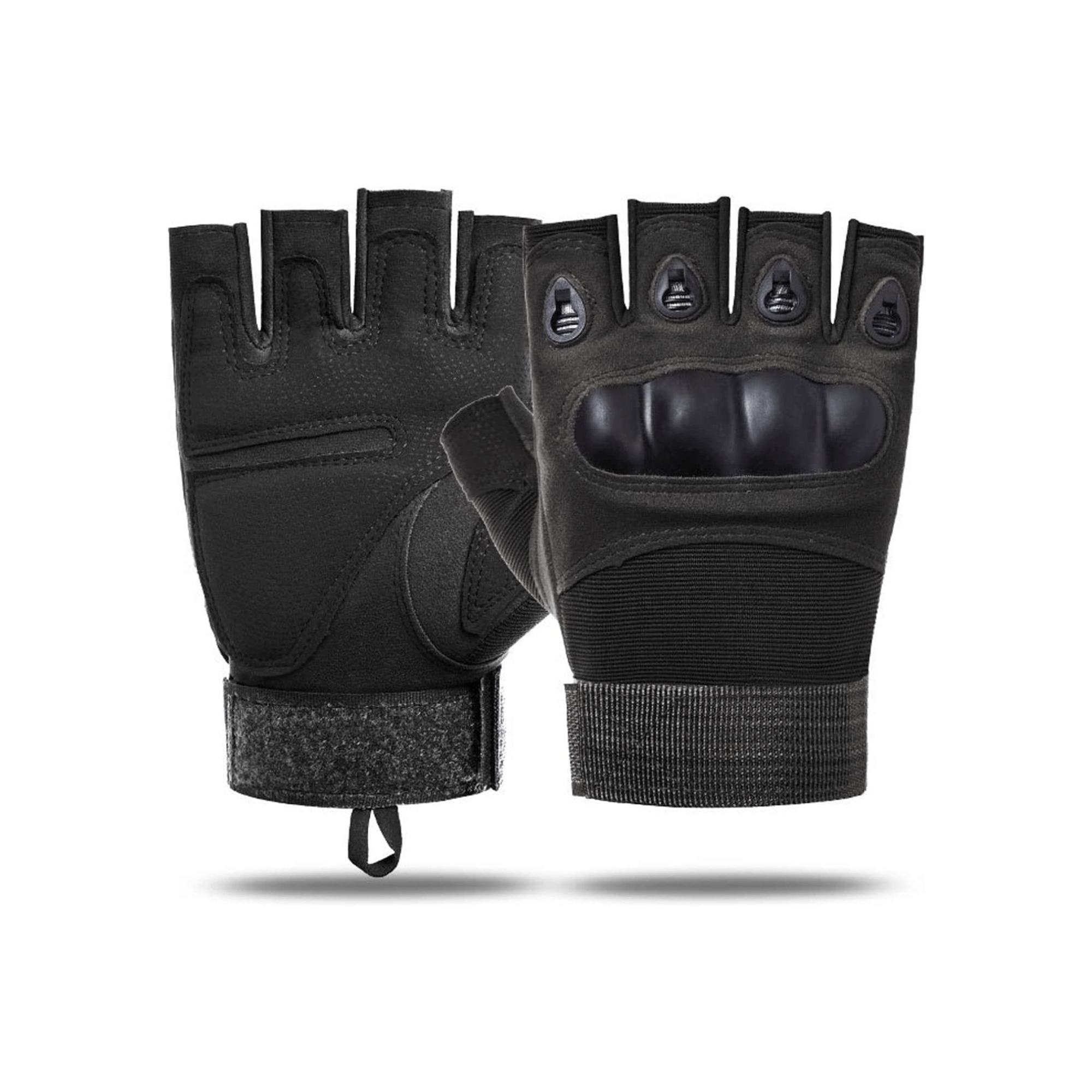 JupiterGear Tactical Military Fingerless Airsoft Gloves for Outdoor Sports, Paintball, and Motorcycling