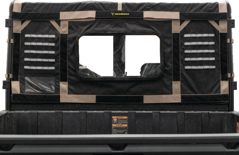 QuadBoss, QuadBoss 375791 Polycarbonate Rear Window for Polaris Ranger XP & Crew Models