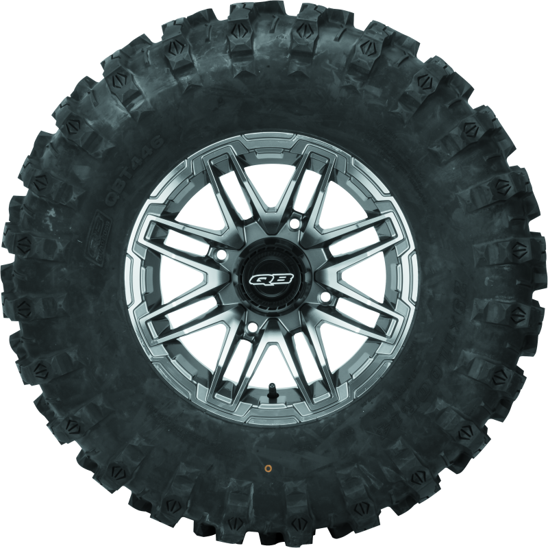 QuadBoss, QuadBoss Stryker 14x7 Aluminum Wheel Part Number 608467 for Powersports Vehicles