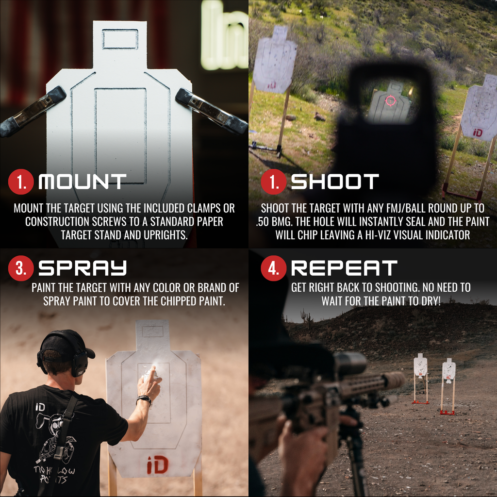 2/3 IPSC Infinity Target