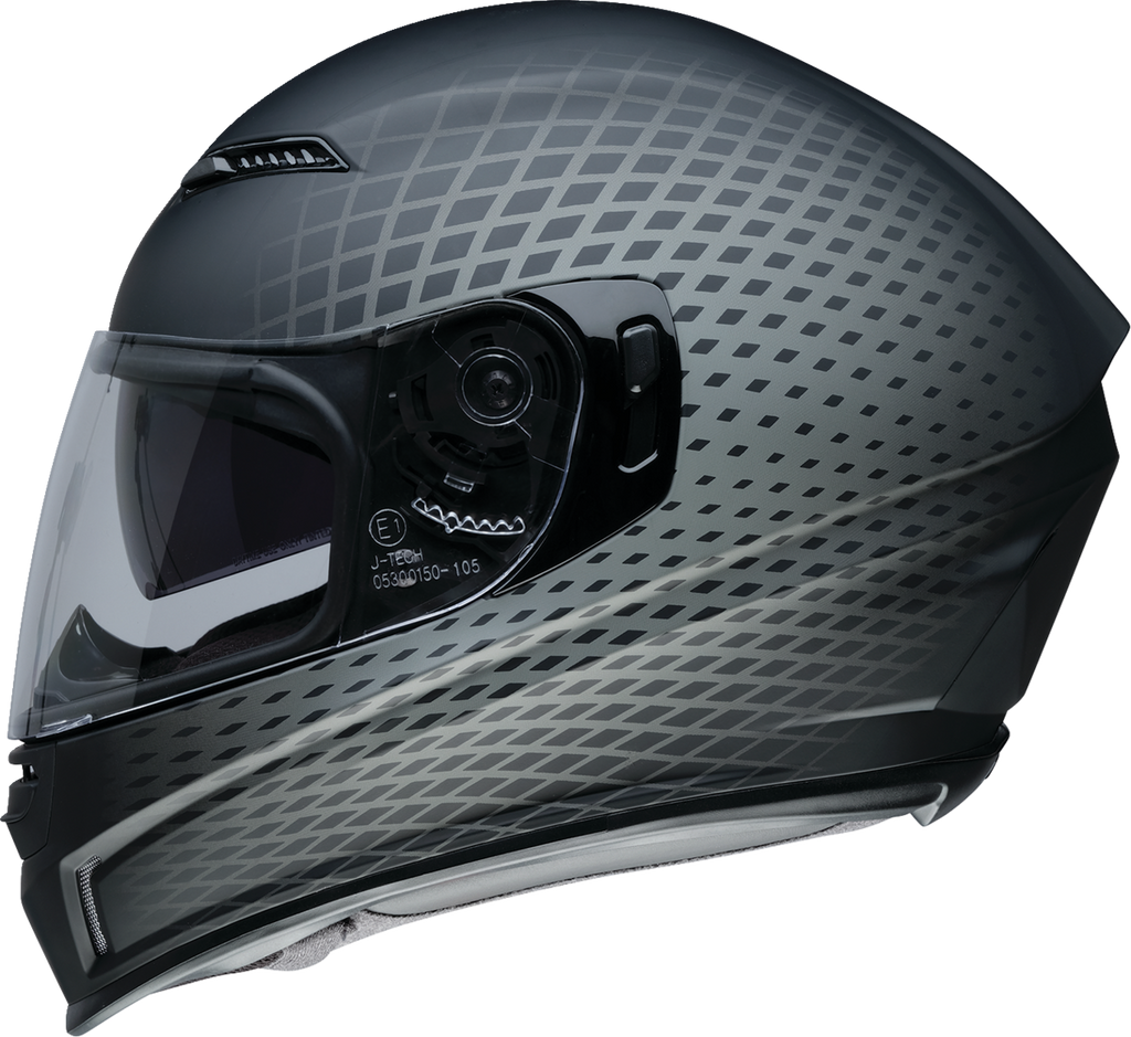 Z1R, Z1R Jackal Waveform Helmet in Gray – XL, Model 0101-16151