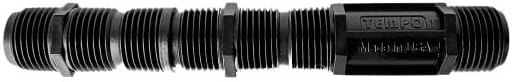 USA Made - Premium 1/2 Inch x 6 Inch MIPT Poly Cut-Off Sprinkler Height Extender Riser Nipple Adjustable Length (Fits Most Brands Orbit, Rain Bird, Hunter, Irritrol & More) (20)