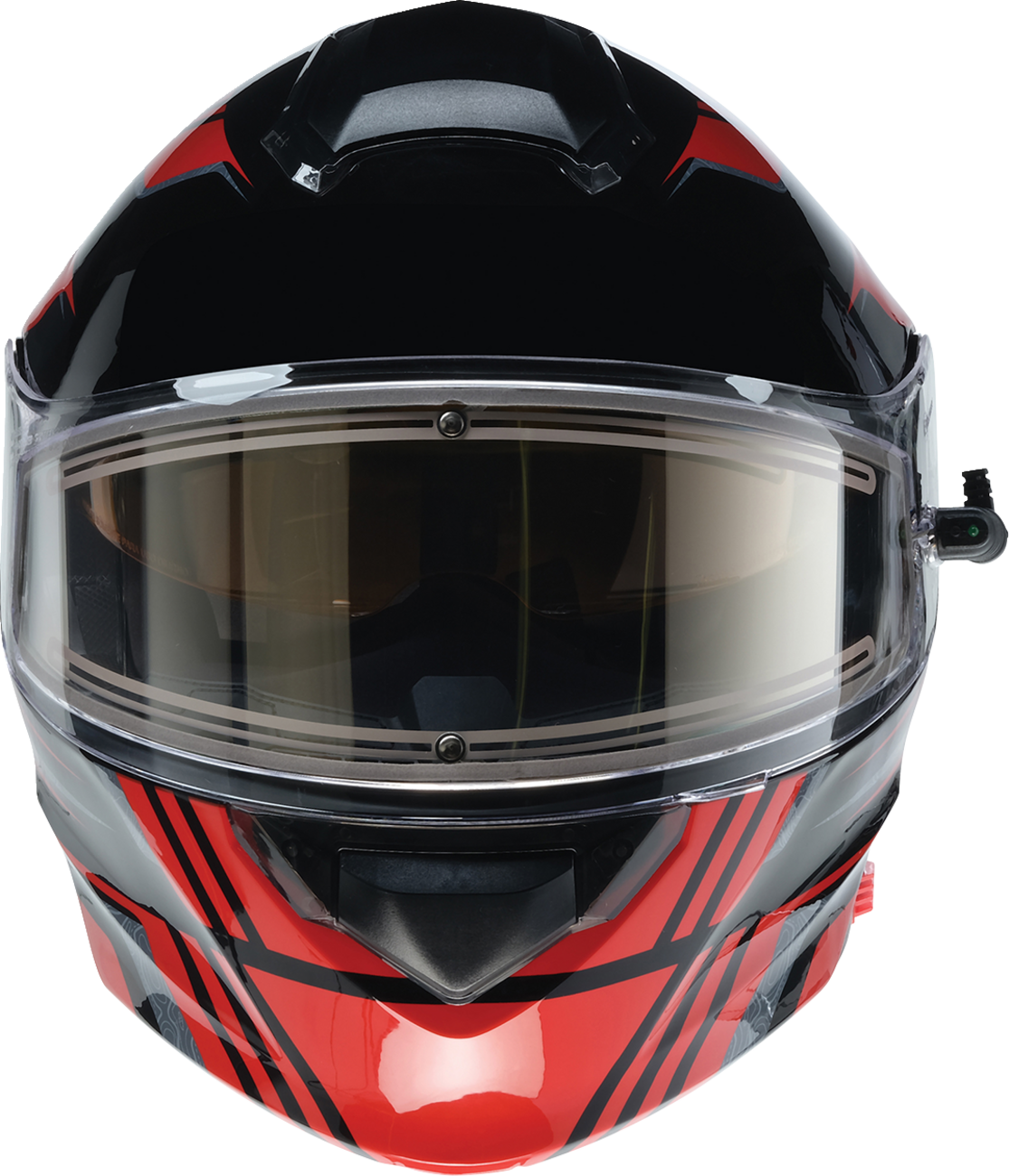 Z1R, Z1R Solaris 2.0 Helmet First Tracks Electric Dual Pane Shield Black/Red Medium 0120-0827