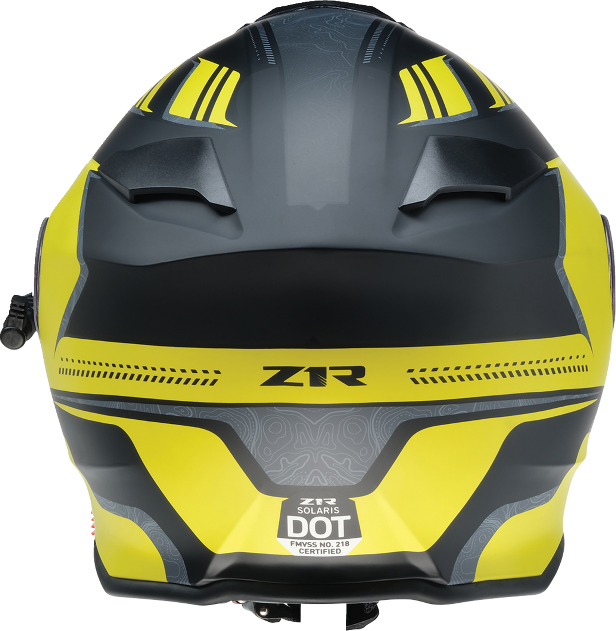 Z1R, Z1R Solaris 2.0 Helmet First Tracks Electric Dual Pane with Sun Visor – Black/Hi-Viz, XS (Part No. 0120-0837)