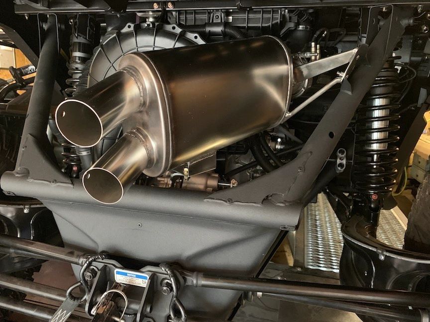 Aftermarket Assassins Full Exhaust for 2017+ Can-Am X3 Sidekick 3"