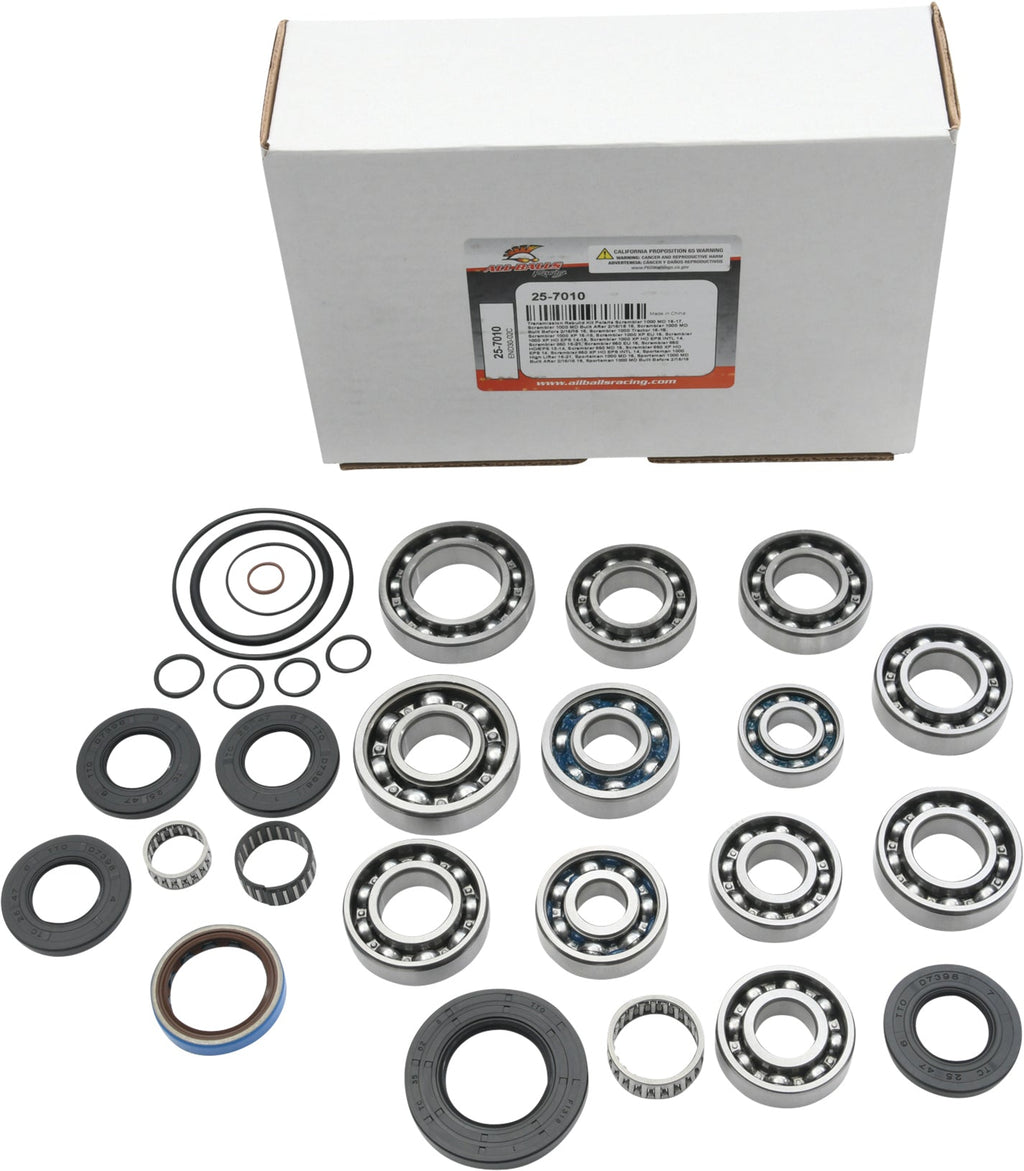 ALL BALLS, All Balls Transmission Bearing and Seal Kit Part #25-7010 for Optimal Gearbox Performance