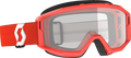 SCOTT Primal Goggles - Red - Clear 278598-0004043