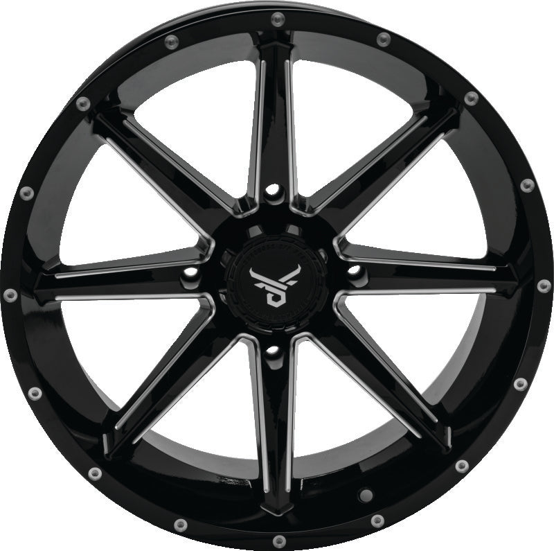 QuadBoss, QuadBoss Slicer 18x7 Powersports Wheel - 4/156 Bolt Pattern with Lifetime Warranty