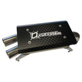 AA Stainless Slip-On Exhaust for RZR Pro XP / Turbo R