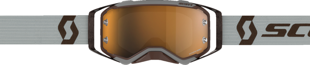 SCOTT Prospect Amplifier Goggles - Gray/Brown - Gold Chrome Works 285536-7430324