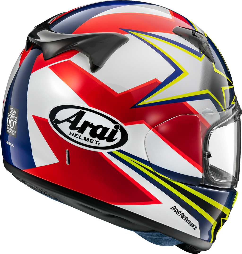 ARAI HELMETS, ARAI Helmets Regent-X Stars & Stripes Dark Helmet XS - Part 0101-17463