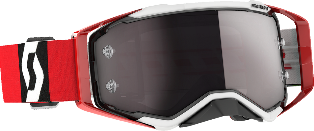 SCOTT Prospect Goggles - Red/Black - Silver Chrome Works 272821-1018269