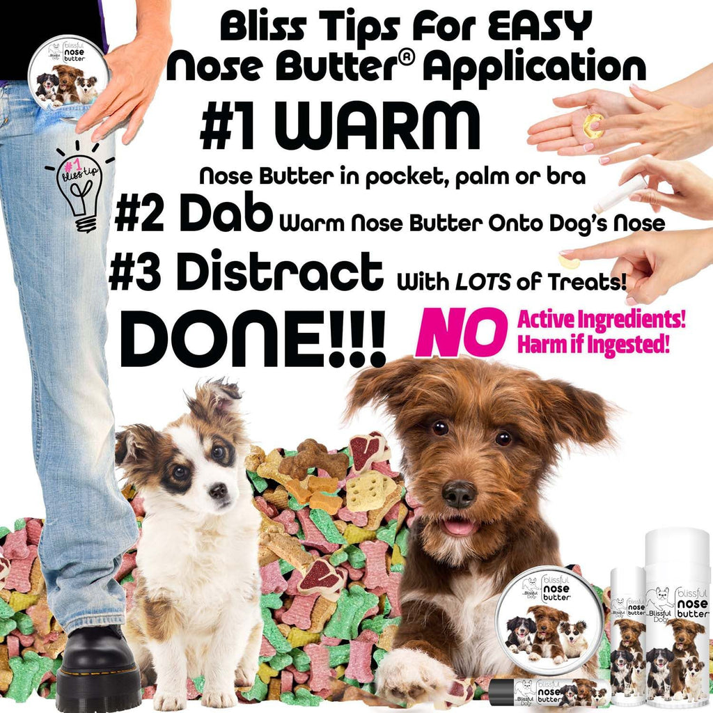 3 Cute Puppies Nose Butter