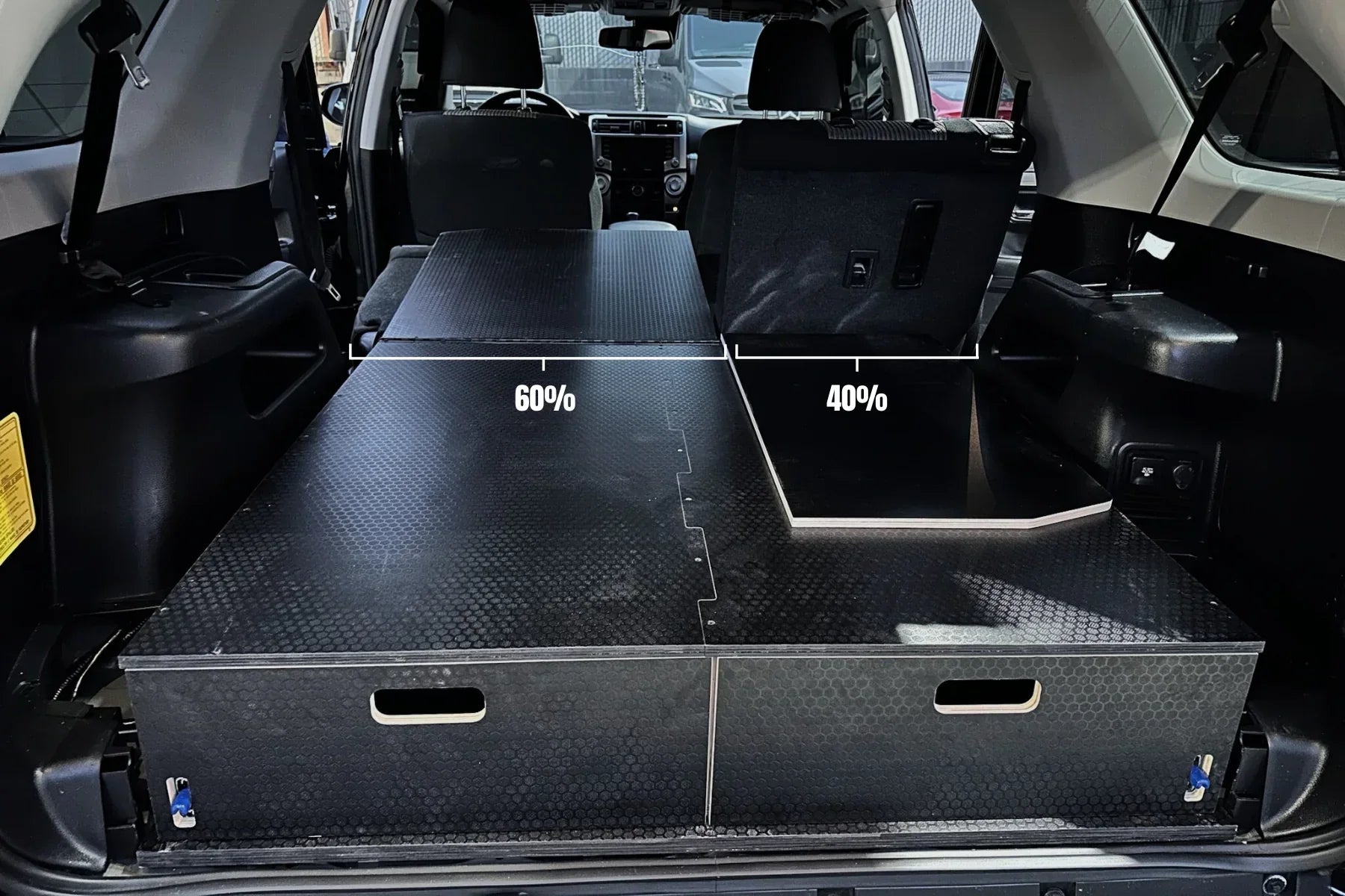 4Runner Dual Drawer Storage PreCut Kit - 2 Options