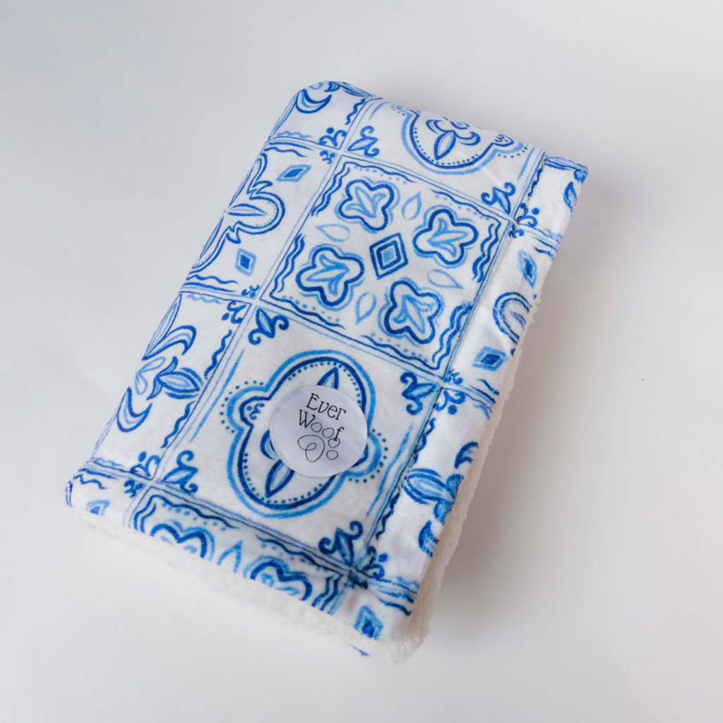 Santorini Dog Blanket