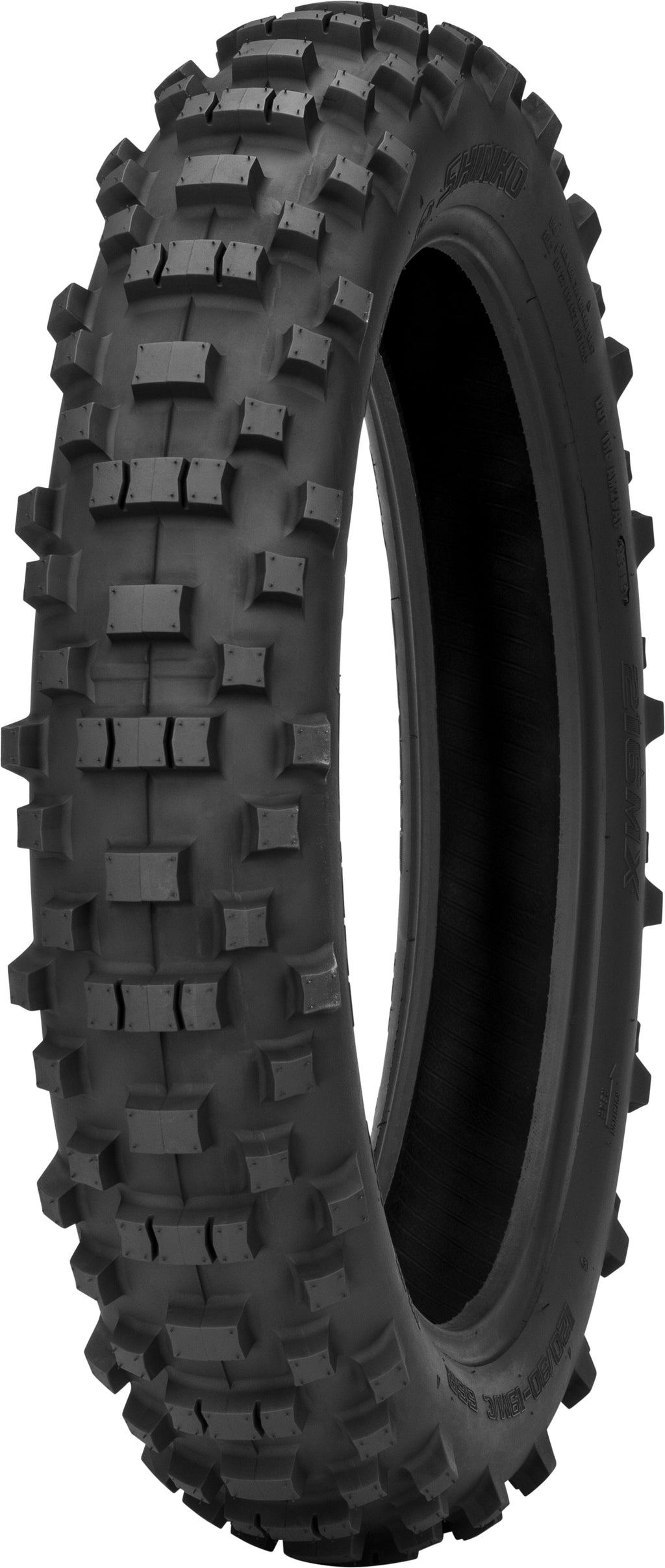 SHINKO, Shinko Tire 216SX Series U Soft Rear 140/80-18 70R Bias Tread for Enduro and MX Riding