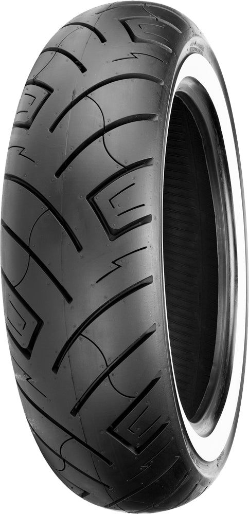 SHINKO, Shinko Tire 777 Cruiser HD Rear 150/80B16 77H Bias Belted with White Sidewalls