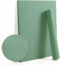 Dimoon 118''x17.7'' Green Peel and Stick Wallpaper Contact Paper Modern Self Adhesive Wall Paper Removable Renter Friendly Textured Solid Color Shelf Cabinet Vinyl Roll (118''x17.7'',Spring Green)