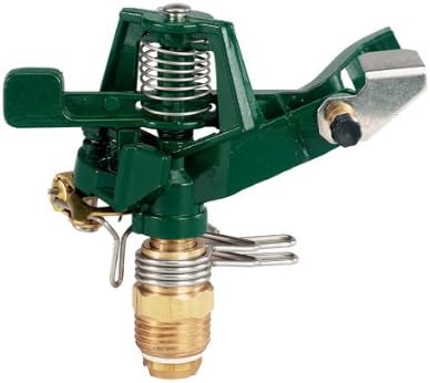 10 Pack - Orbit 1/2 Inch Zinc Impact Sprinkler Head, Lawn and Yard Watering